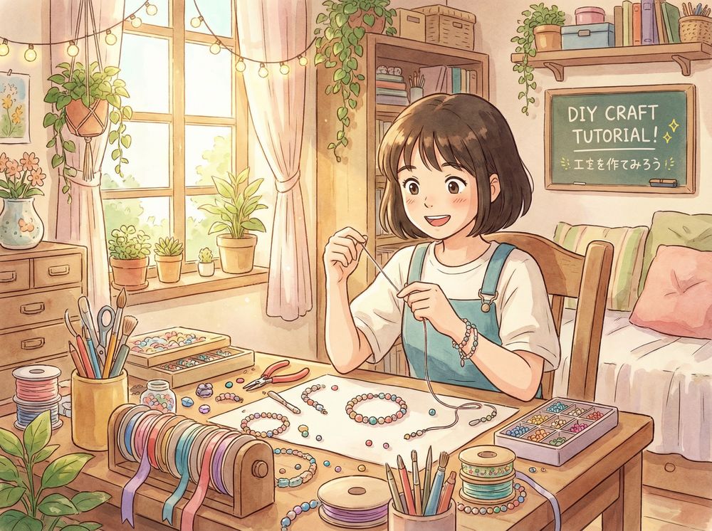 猎奇手工DIY动漫